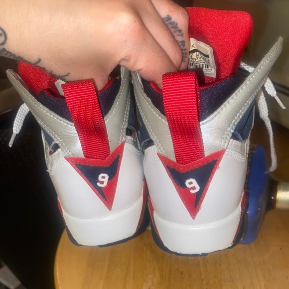 *RESTORED* Jordan Retro Olympic 7 (sz 4.5Y) - Picture 4 of 6